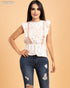 BLUSA CON ENVAJE EN PECHO TB6596