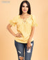 BLUSA ENCAJE EN MANGA TB6655