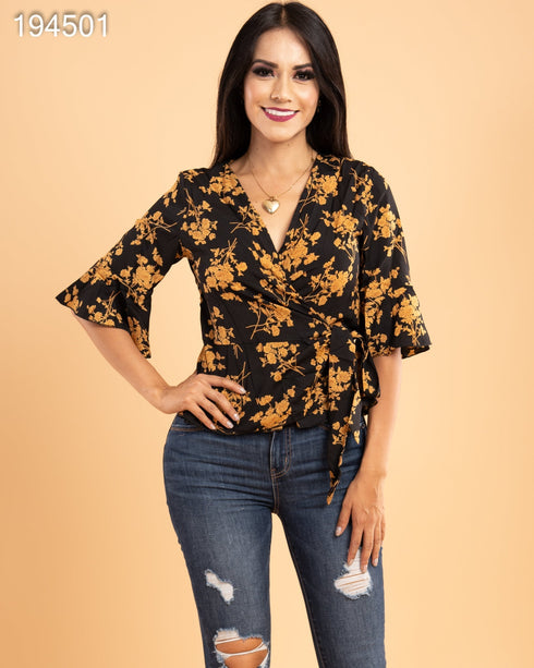 BLUSA CINTO EN CINTURA SD2622