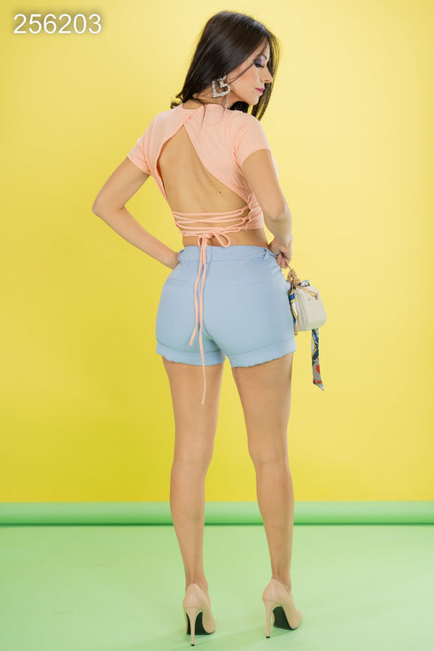 BLUSA DETALLE EN ESPALDA IT91975