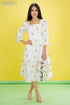 VESTIDO FLOREADO LARGO SD4103