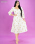 VESTIDO FLOREADO LARGO SD4103