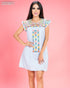 VESTIDO BORDADO D10006W