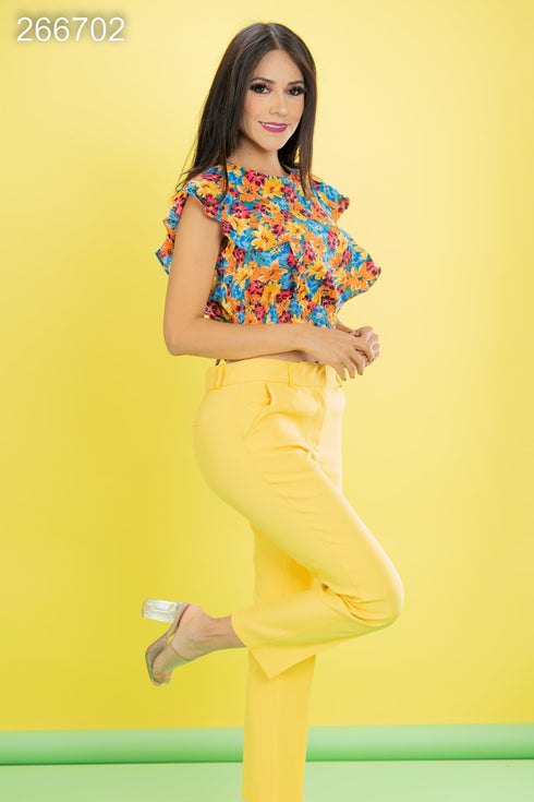 BLUSA FLOREADA 33012T