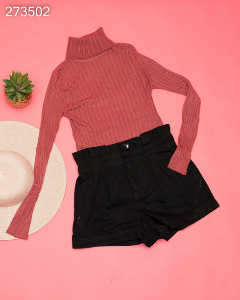 BLUSA CUELLO ALTO HMSW50167