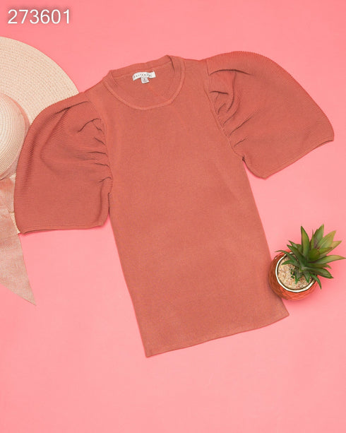 BLUSA MANGA PUFF HMSW50227-B