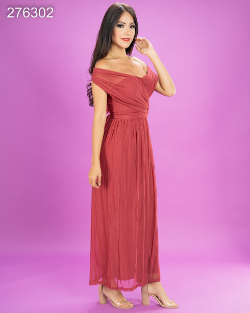 VESTIDO LARGO HMD13536