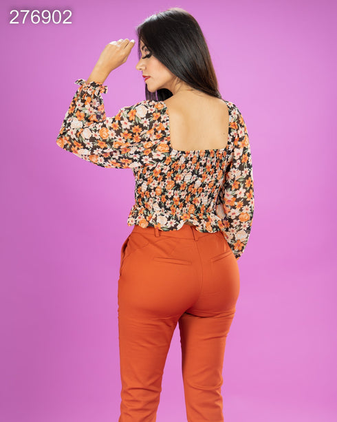 BLUSA FLOREADA HMT56179-SR940