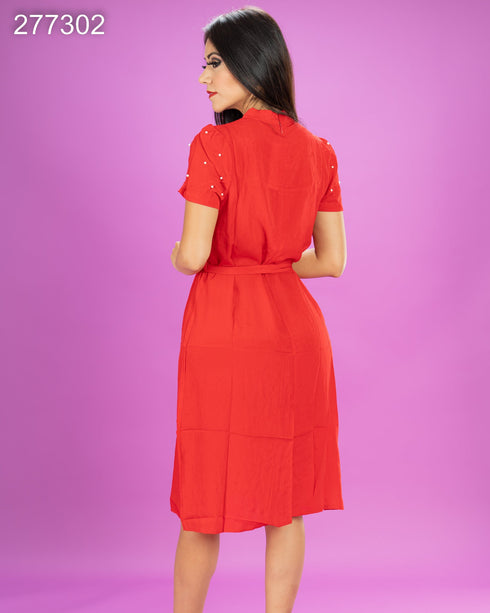 VESTIDO DE PERLAS SD4397