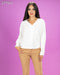 BLUSA CUELLO V SD3361