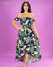 VESTIDO LARGO FLOREADO SD4342