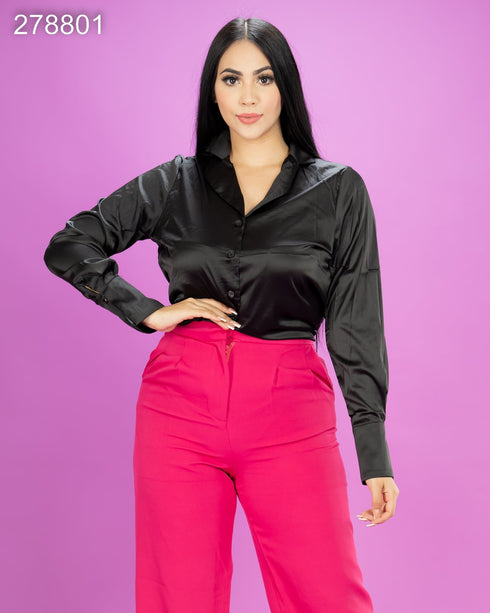 BLUSA SATIN RP11066-H