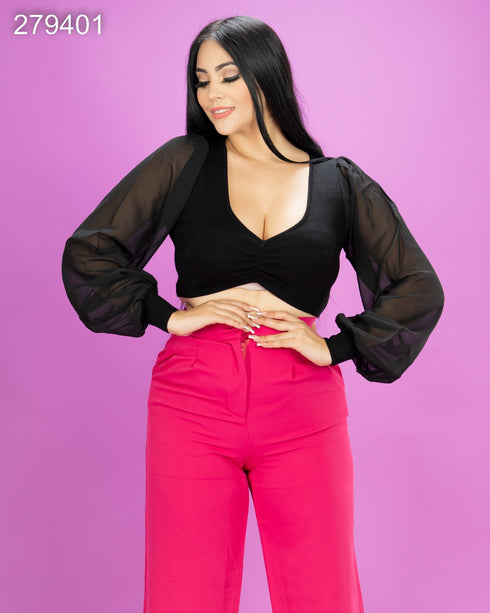 BLUSA MANGA LARGA VT5160-P3