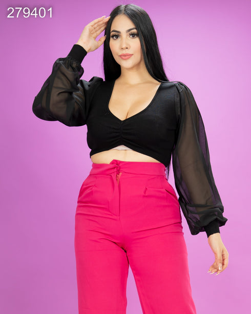 BLUSA MANGA LARGA VT5160-P3