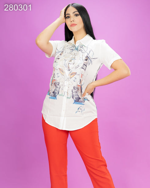 BLUSA ESTAMAPDO SD4333