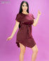 VESTIDO CINTO EN CINTURA SD3759