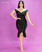 VESTIDO CRUCE EN PECHO D94454