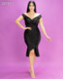 VESTIDO CRUCE EN PECHO D94454