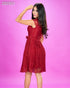 VESTIDO CINTO EN CINTURA SD4422