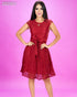 VESTIDO CINTO EN CINTURA SD4422
