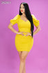 VESTIDO CON MANGAS GD8038