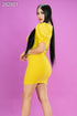 VESTIDO CON MANGAS GD8038