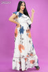 VESTIDO ESTAMPADO LARGO CD30138
