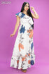 VESTIDO ESTAMPADO LARGO CD30138