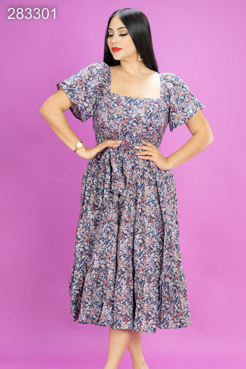 VESTIDO FLOREADO IDH70682