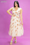 VESTIDO APLICACIÓN COBRE JMD14070