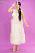 VESTIDO CON ENCAJE JMD13972