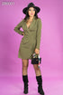 VESTIDO CINTO EN CINTURA 33291D