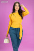 BLUSA CON CINTO EN CINTURA 33750