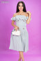 VESTIDO RALLADO 31397D
