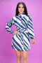 VESTIDO RALLADO DM2730