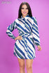 VESTIDO RALLADO DM2730