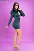 VESTIDO CON ESCOTE IM7011D-C