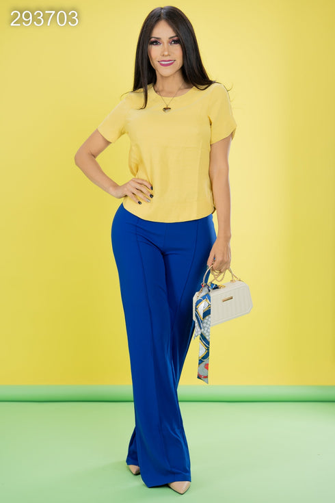 BLUSA CUELLO REDONDO 41621