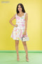 VESTIDO FLOREADO ZD-48103