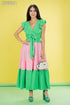 VESTIDO CON CINTO LD5111