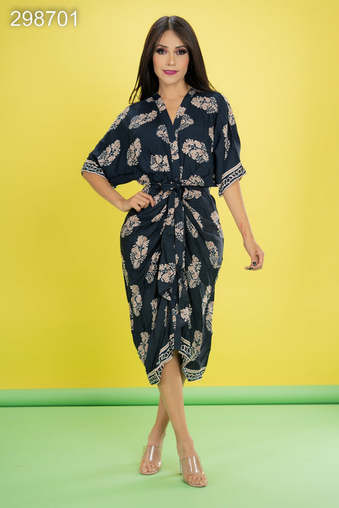 VESTIDO ESTAMPADO DD4363