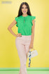 BLUSA CINTO EN CUELLO 42989