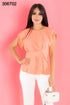 BLUSA CON PLIZADA 34654T