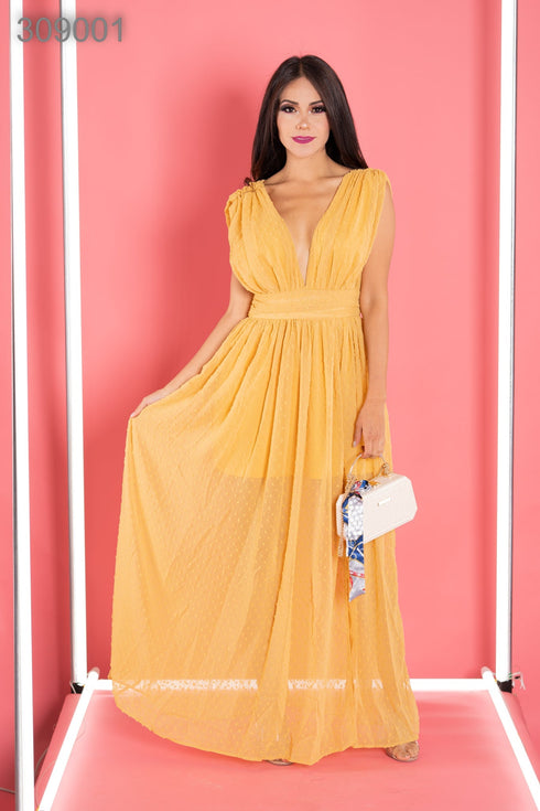 VESTIDO PUNTEADO DD3507