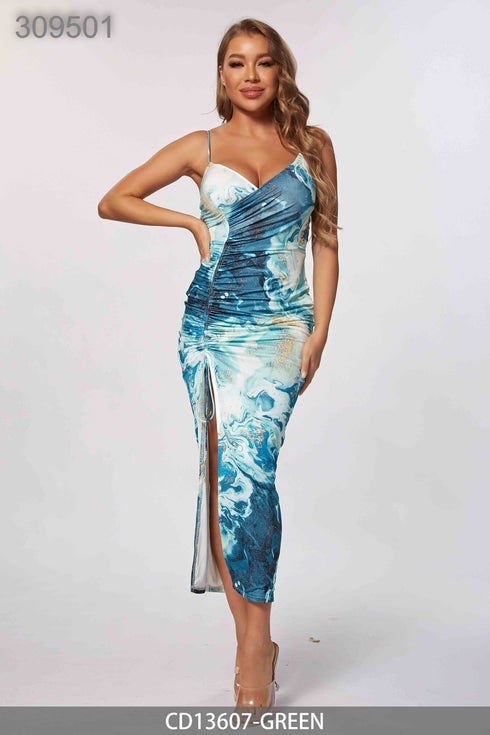 VESTIDO ESTAMPADO CD13607