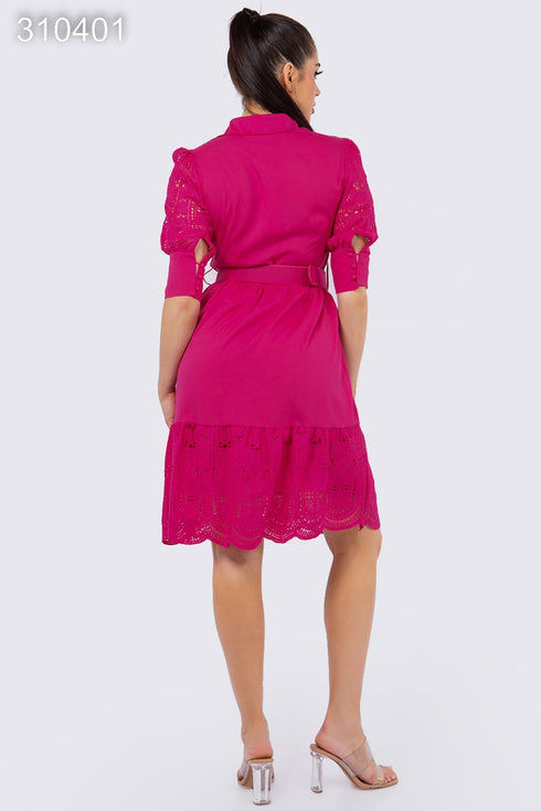 VESTIDO CON BOTONES 2113-N