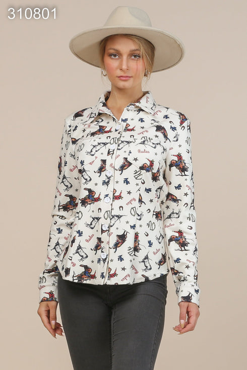 CAMISA ESTAMPADA T1420-4441A