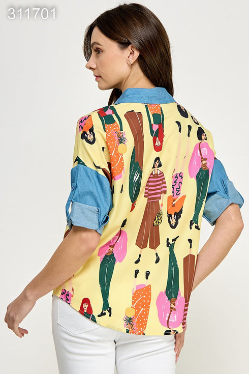 BLUSA ESTAMPADA TX7517