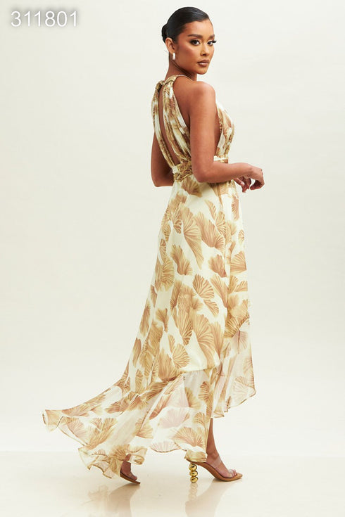 VESTIDO ESTAMPADA LD9426