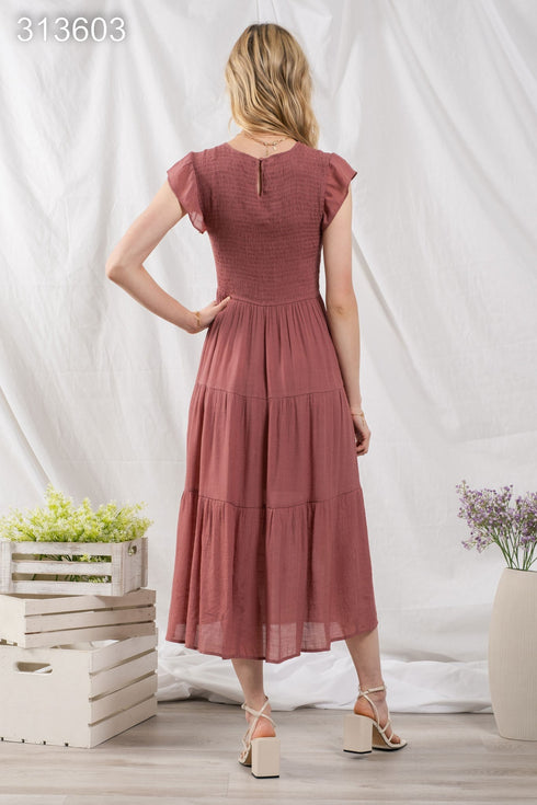 VESTIDO MAXI LISO CR2029